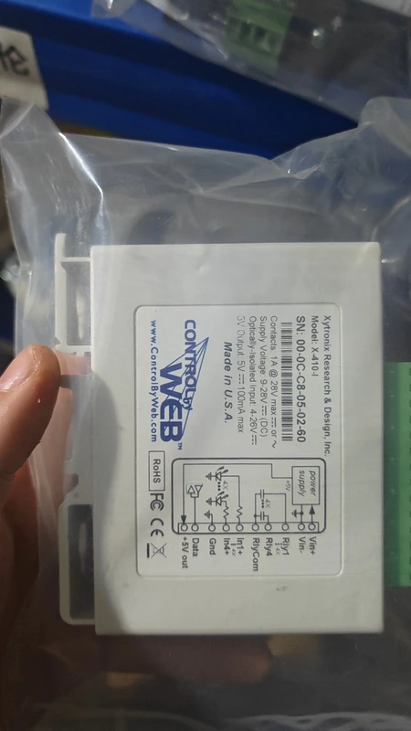 Control by Web X-410-I 00-0C-C8-05-02-60 product image