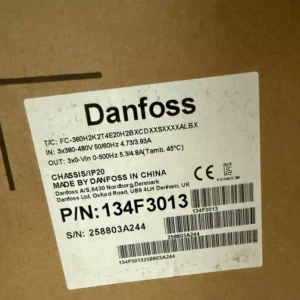 Danfoss FC-360H2K2T4E20H2BXCDXXSXXXXALBX  134F3013 product image